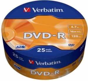 Verbatim DVD-R 25*Cake